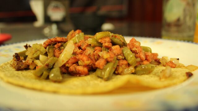 A plate of Mexican tacos; an illustration, not taken at Birria Cantina.